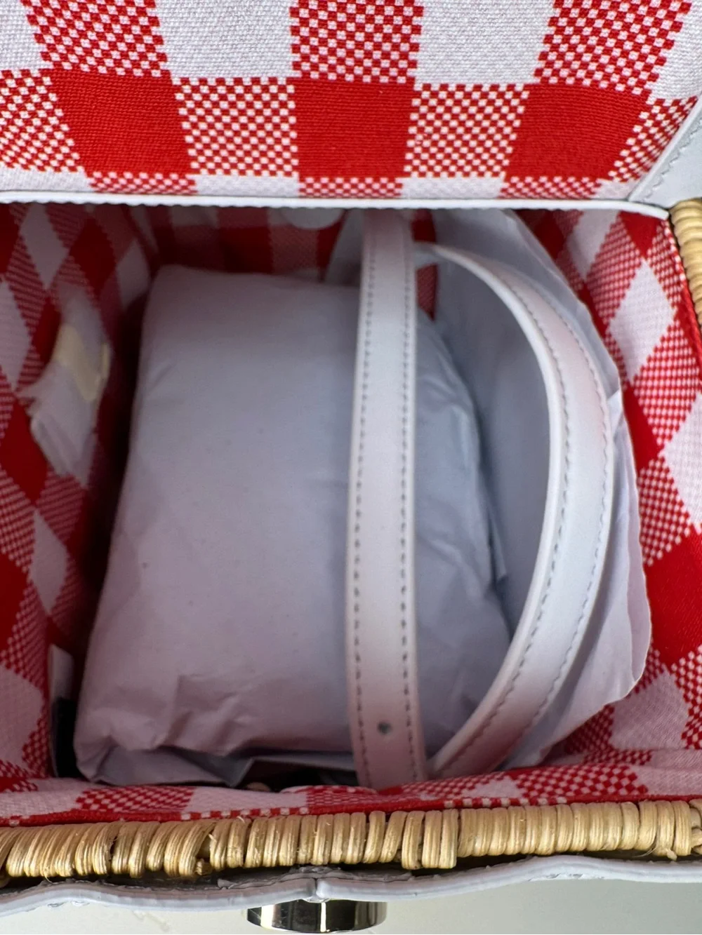 KATE SPADE NEW YORK PICNIC IN THE PARK BASKET BAG NWT